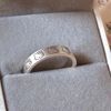 Copper cute adjustable ring for beloved suitable for men and women for friend, silver 925 sample, gift for girl