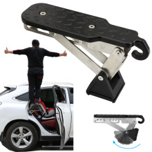 Universal Fit Car Door StepFoldable Roof Rack Door Step Up