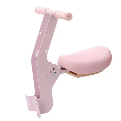 Electric Vehicle Child Seat, Front-Mounted, Foldable, Universal, Space-Saving, Suitable for Children, Aima Universal Safety Easy-To-Use Seat (Electric car child seat) - standard-model-pink