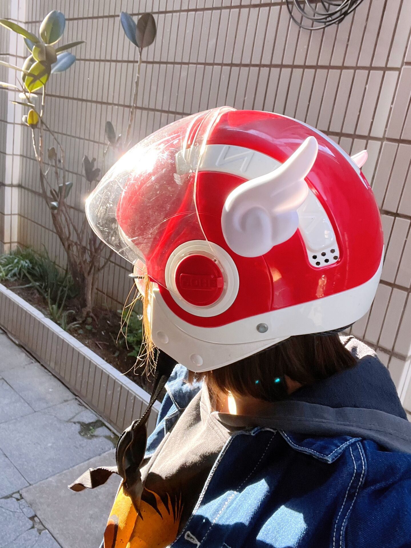 Motorcycle Helmet Ears Wings Decoration Accessories
