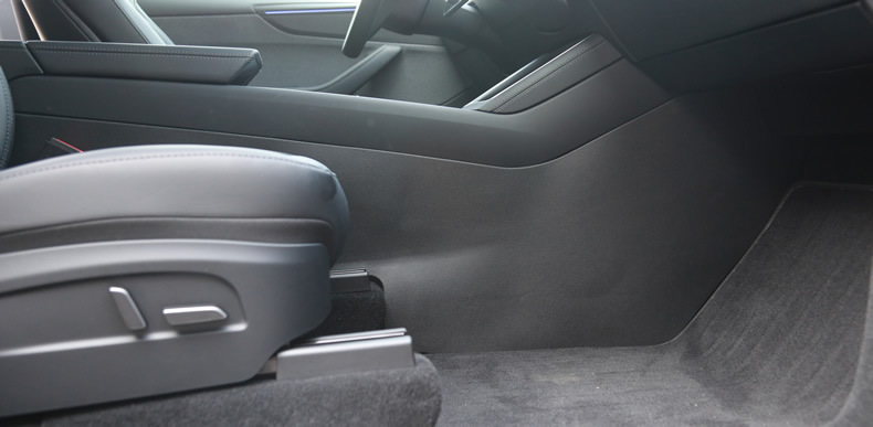 Suitable for Tesla Model Y Center Console Anti-Kick Pad Version 3, Side Panels with Full Suede Protection Accessories, Seat Back