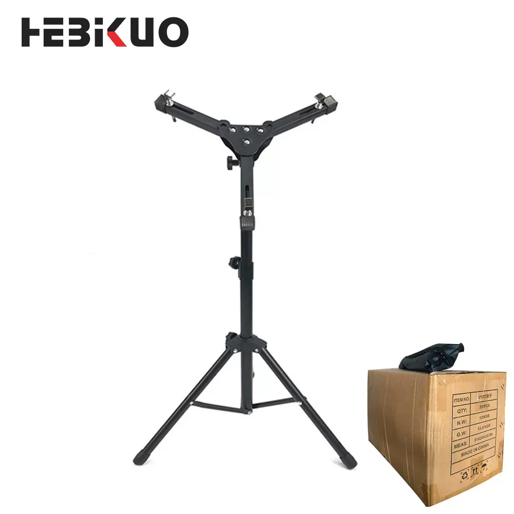 哑鼓支架12寸乐器配件可升降专业黑色初学者练习可调节架子架子鼓