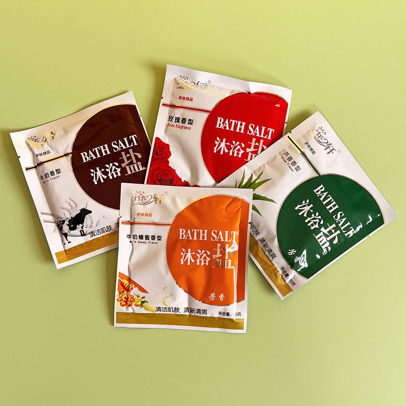 Bath Xuan bagged frosted salt milk rose salt honey aloe bath salt whole body rock salt foot bath salt sea salt Bath Xuan bagged frosted salt milk rose salt honey aloe bath salt whole body rock salt foot bath salt sea salt