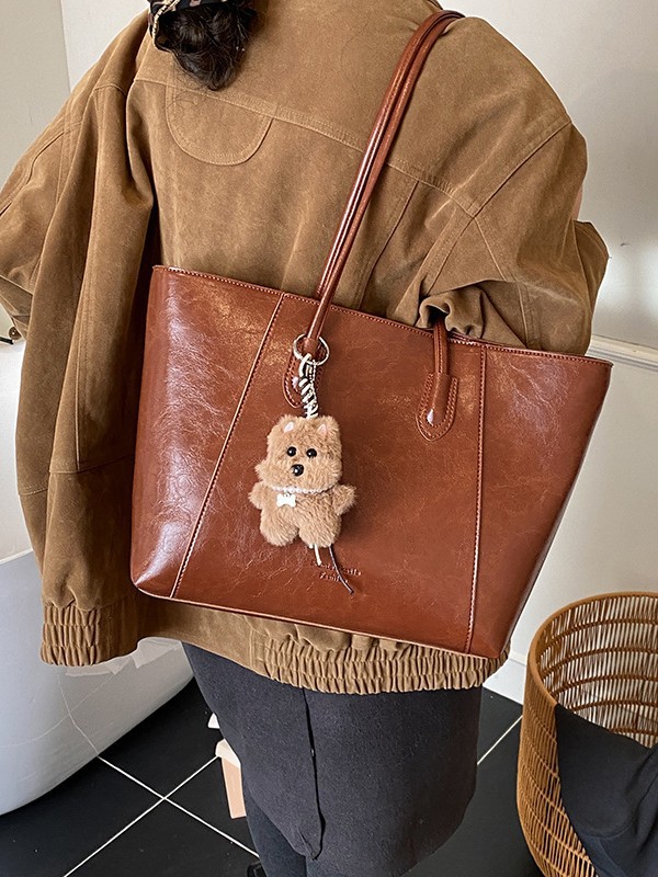 Bolso para mujeres 2025 nuevo estilo coreano retro bolso de hombro de alta humedad de moda de viaje al trabajo bolsa de gran capacidad