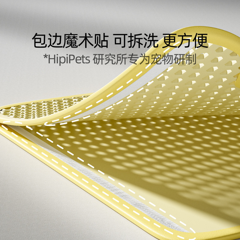 猫砂垫卡通联名猫砂防带出双层过滤垫子猫砂盆防外溅可拆洗宠物垫|undefined