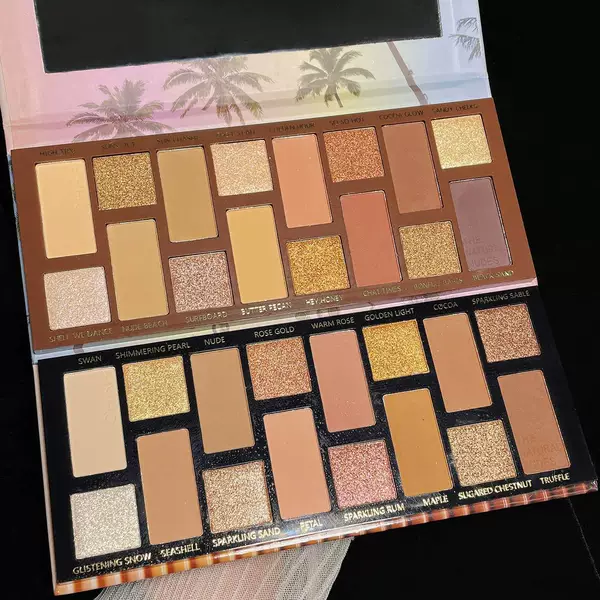 Myho 16-Color Eyeshadow Palette California Sunset Eyeshadow Pearlescent Matte Ins Influencer Picks Eyeshadow Palette