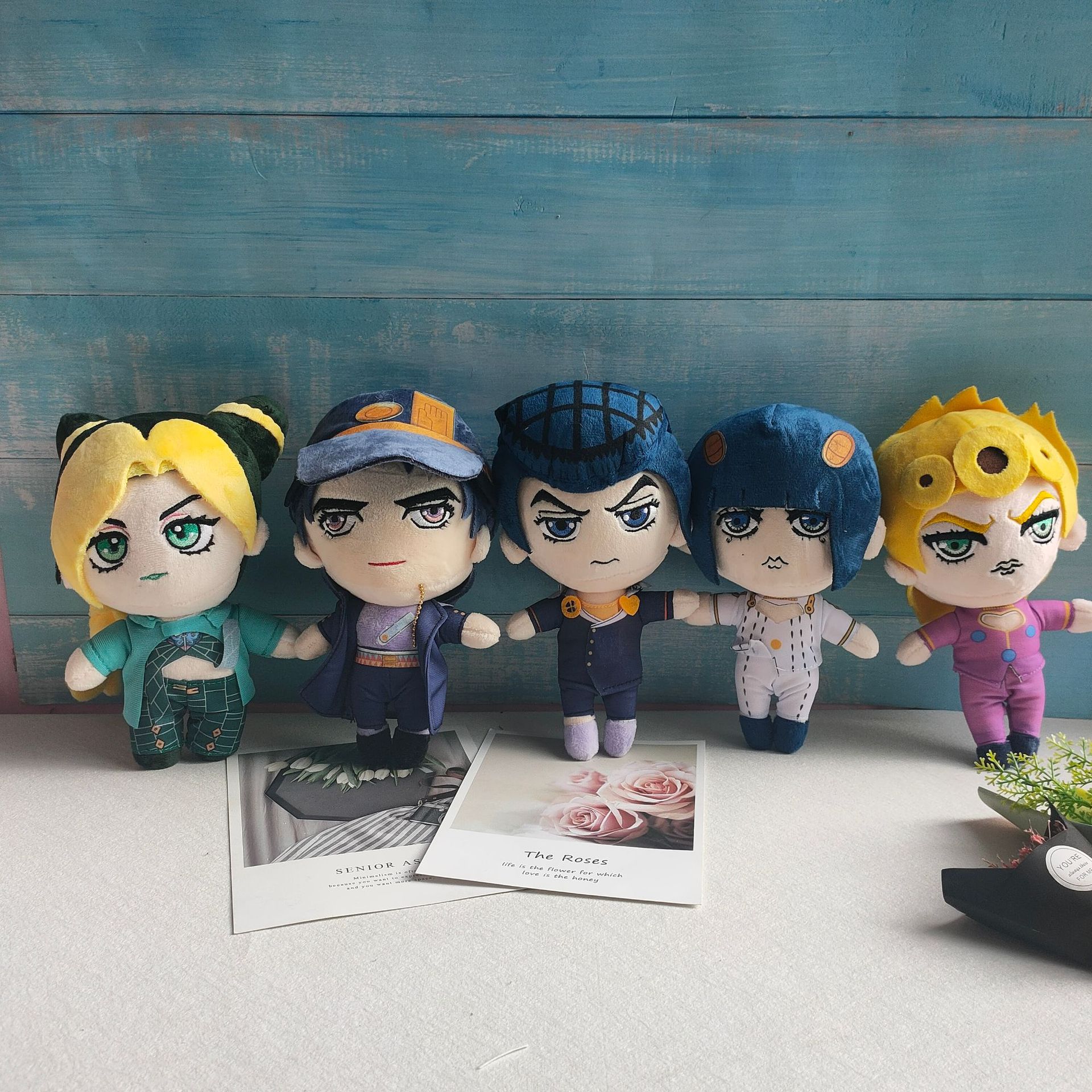 Jojo's Bizarre Adventure Bruno Bucciarino Plush Toy Josuke Higashikata Jotaro Kujo Plush Toy