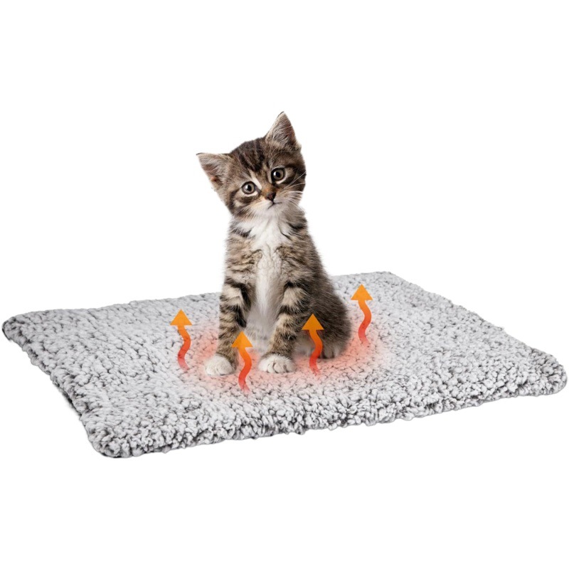 Almohadilla térmica para mascotas, manta térmica pequeña de almacenamiento de calor, calefacción a temperatura constante, impermeable, nido para gatos, almohadilla autocalentable para perros y gatos, venta al por mayor
