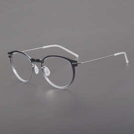 林德同款超轻 眼镜框6603尼龙+钛简约全框近视眼镜有度数可配