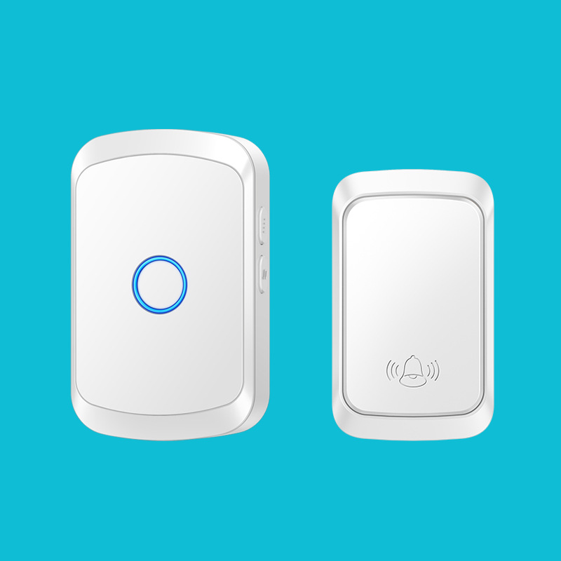 家用无线门铃自发电家用超远距离一拖一电子门玲遥控老人呼叫器