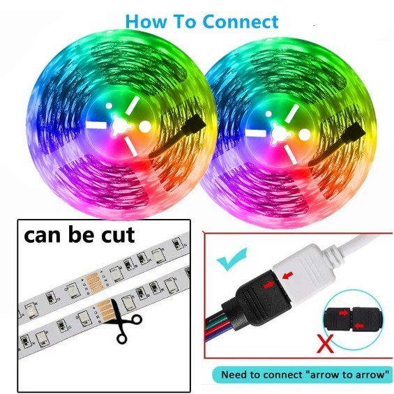 USB светодиодные ленты светодиод USB набор водонепроницаемая RGB световая лента с атмосферным светом
