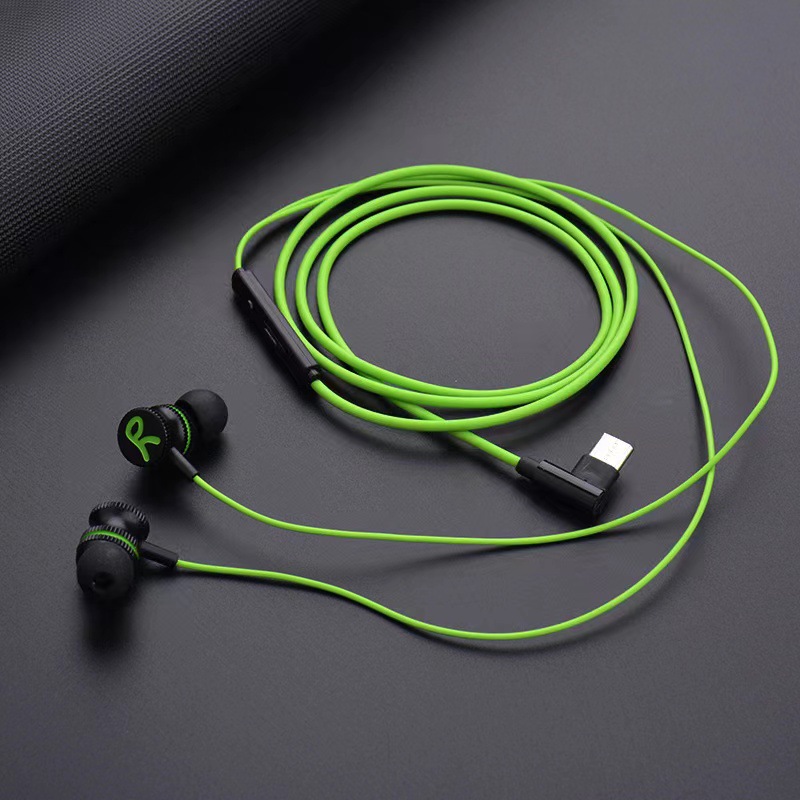 新款電競遊戲有線耳機type-c入耳式線控帶麥高清音質手機電腦耳機
