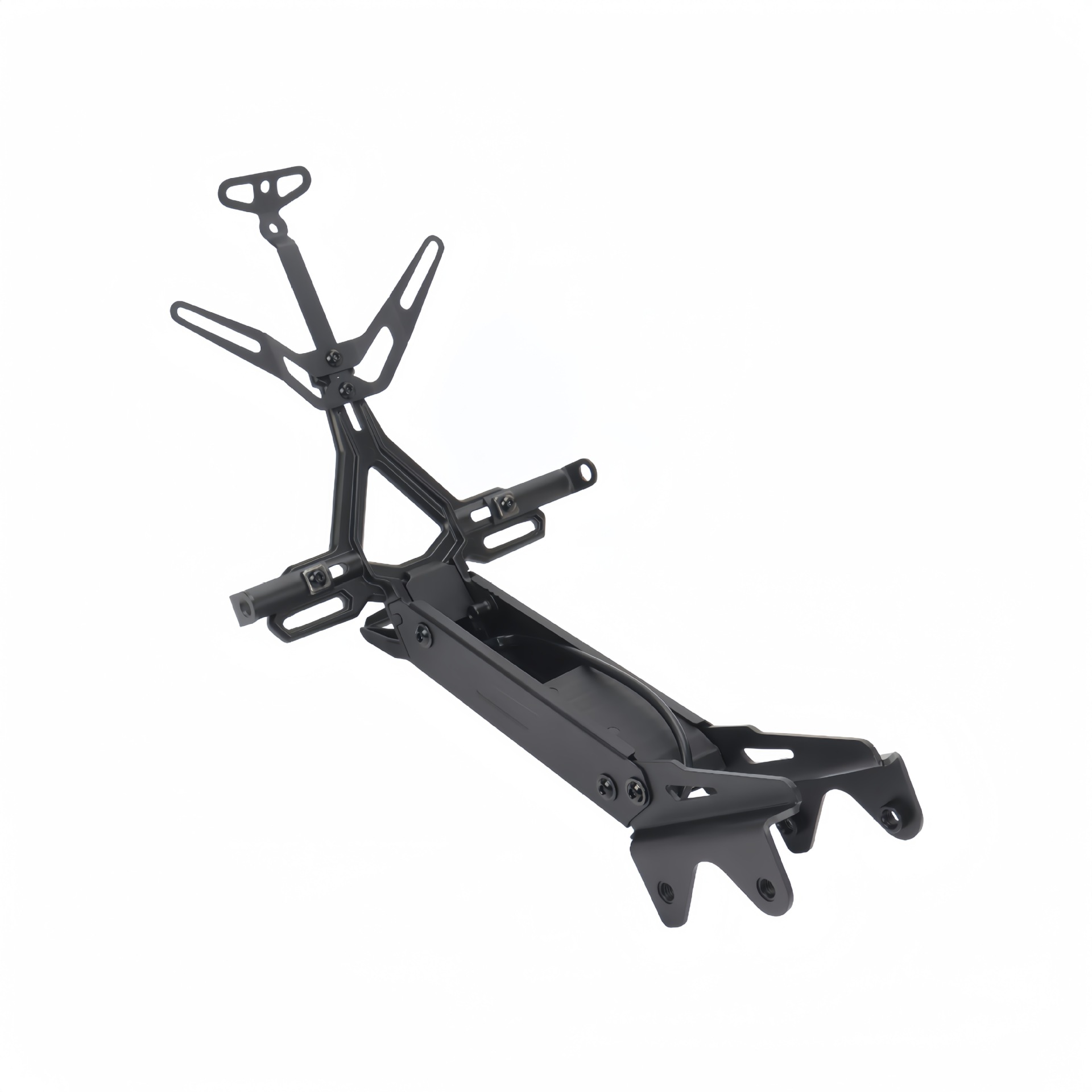 Suitable for Yamaha YZF-R9 motorcycle modified mudguard extension license plate holder rear license plate bracket 2025-2026