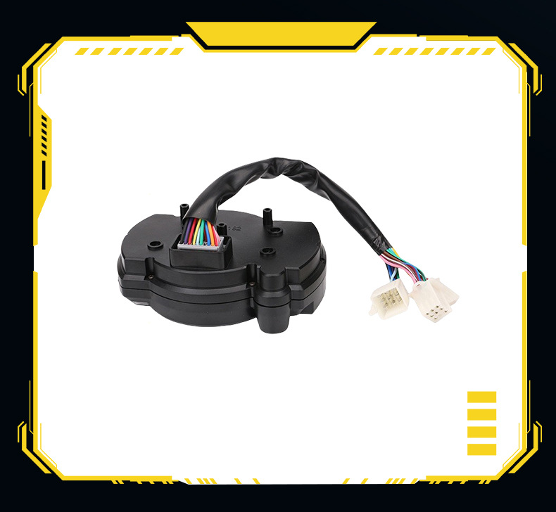 Motorcycle universal modified accessories waterproof LCD modified meter code meter digital odometer speedometer ABS