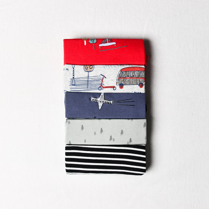 赤ちゃんの夏の服の5つのセットのワンピースの服は赤ちゃんのお尻の服を着ます。