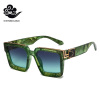 96006-3 Cross-border sunglasses European and American generous frame trendy sunglasses sunglasses