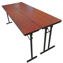 酒店不锈钢会议餐桌 档板会议桌  折叠档板桌 专业供美国档板台