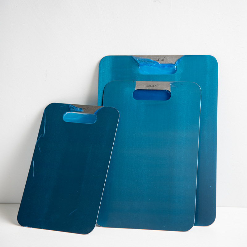 COMTAI tabla de cortar de titanio puro para el hogar tabla de cortar de titanio anti-moho tabla de cortar antibacteriano de doble cara para el hogar tabla de cortar de frutas para exteriores portátil