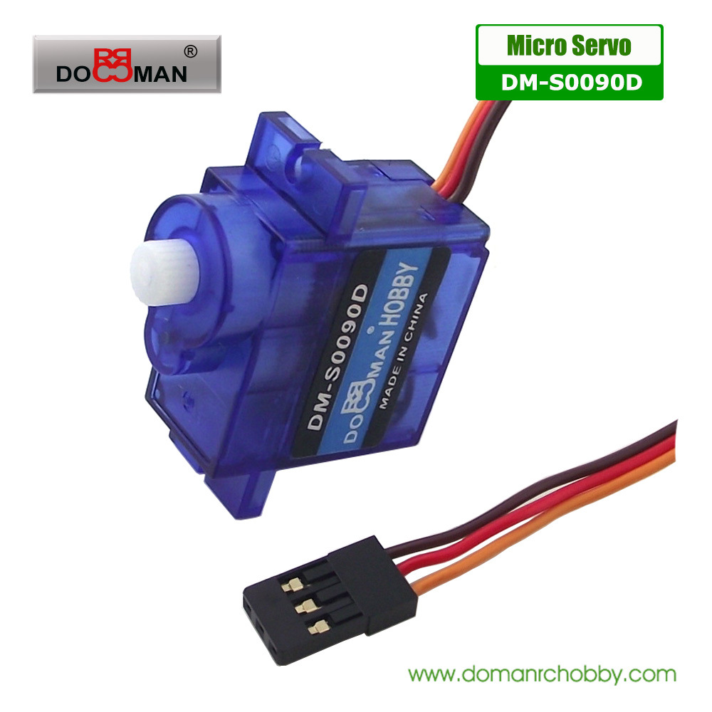 DM-S0090D Plastic Gear 9g DOMAN RC Miniature Digital Servo