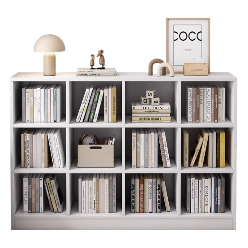 Estantería estantería estante piso multi-capa gabinete armario de la pared gabinete de almacenamiento dormitorio sala de estar gabinete de celosía