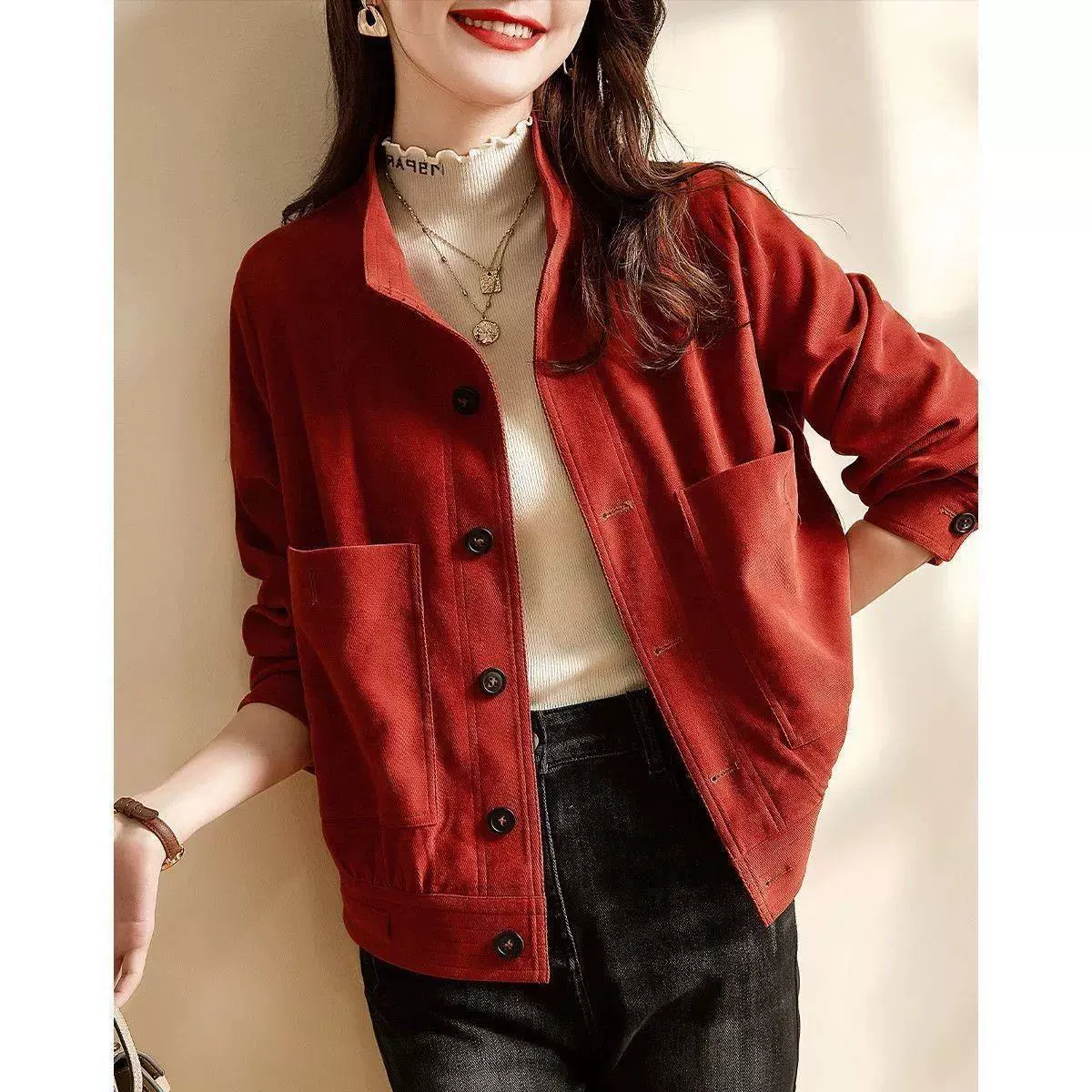 Brand jacket, set for leisure