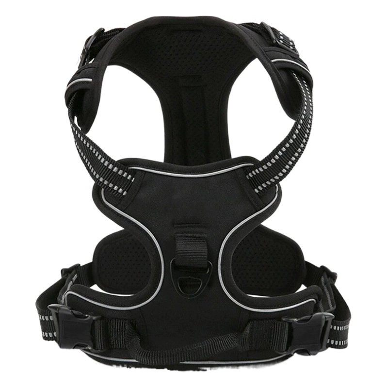 Amazon поводок для собак грудь для домашних животных спина нейлоновый поводок для собак Большой собачий нагрудный ремень товары для домашних животных оптовая продажа с фабрики