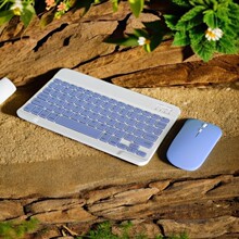 适用10寸ipad蓝牙键盘平板电脑通用无线鼠标套装安卓ios便携热销