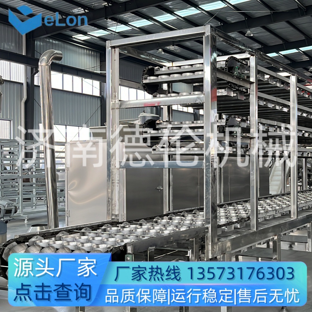 济南德伦 厂家直销小型方便面机械设备 油炸方便面机械生产线