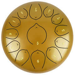 Ethereal Drum 12-inch 13-tone, drop shipping one piece, Mantra Drum, Colorful Drum, Dust-Free Drum, Worry-Free Drum, Steel Tongue Drum 15-tone