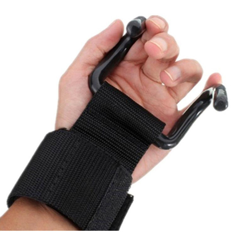 Фитнес-крюк для тяжелой атлетики, крюк для поддержки рук, двойной крюк, крюк для захвата, двойная штанга, гантель, турник, поддержка запястий