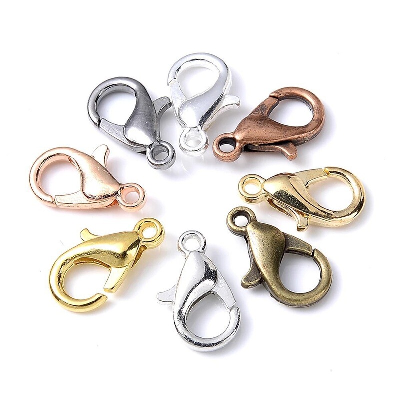 High Quality 302 Lobster Clasp 12mm Zinc Alloy Lobster Clasp DIY Handmade Jewelry Accessories Necklace Bracelet Buckle Multi-Specification High Quality 302 Lobster Clasp 12mm Zinc Alloy Lobster Clasp DIY Handmade Jewelry Accessories Necklace Bracelet Buckle Multi-Specification
