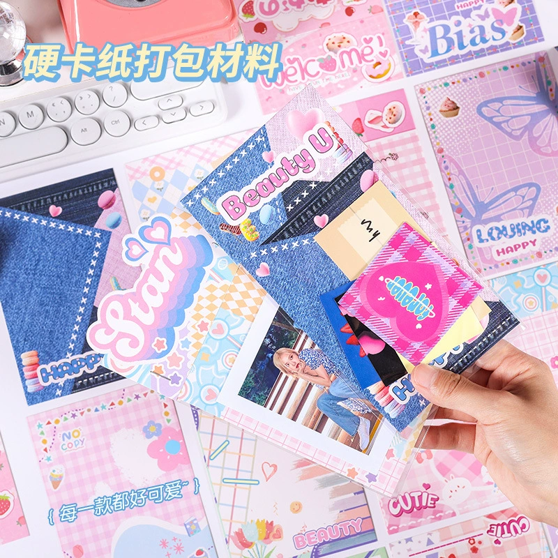 Оригинальный ins карта голова карта назад мешок OPP небольшой набор карт Материал карты задняя карта Упаковка костюм оптом