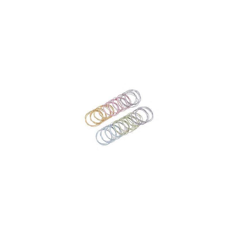 新款基础款20根皮筋女扎头发圈韩国网红ins头绳简约韩版可爱头饰|undefined