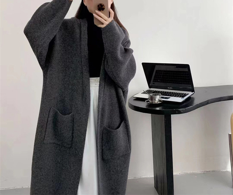 Women's Gender Wholesale Women's Casual Classic Style Solid Color Long Sleeve Sweaters & Cardigans