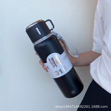 大容量便携泡茶杯子高档水壶大号水杯l316不锈钢保温杯户外旅游壶