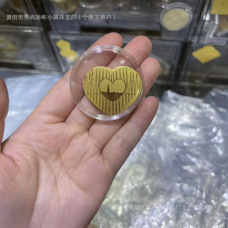 足金999手机贴公主请发财黄金贴纸暴富金片财库金卡冰箱贴 手机贴|undefined