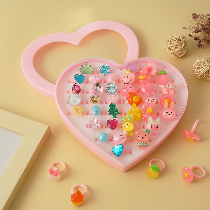 Transparent mixed style 36-piece box