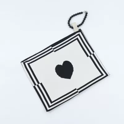 front and rear row car — Car tissue box/set - black-beads-black-love-pumping-paper-bag