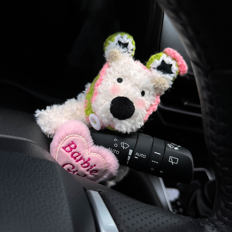 Decoración de la pantalla del coche del cachorro de West Highland