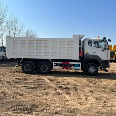 Yük maşınları Sinotruk Howo Nx371 Horsepower Dump