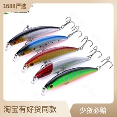 HENGJIA Floating Minnow Lure for Pike - 9CM Minnow Road Bait Wholesale