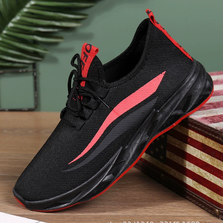 2023 Новая мужская обувь, повседневная обувь в Корейском стиле, Four Seasons Flying Weaving, дышащие спортивные кроссовки, Тканевая обувь, Мужская модная обувь