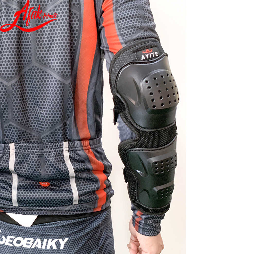 AFAK equipo de protección a prueba de explosiones anti-caída anti-colisión a prueba de golpes equipo de protección deportes extremos patinaje sobre ruedas rodilleras coderas cortas