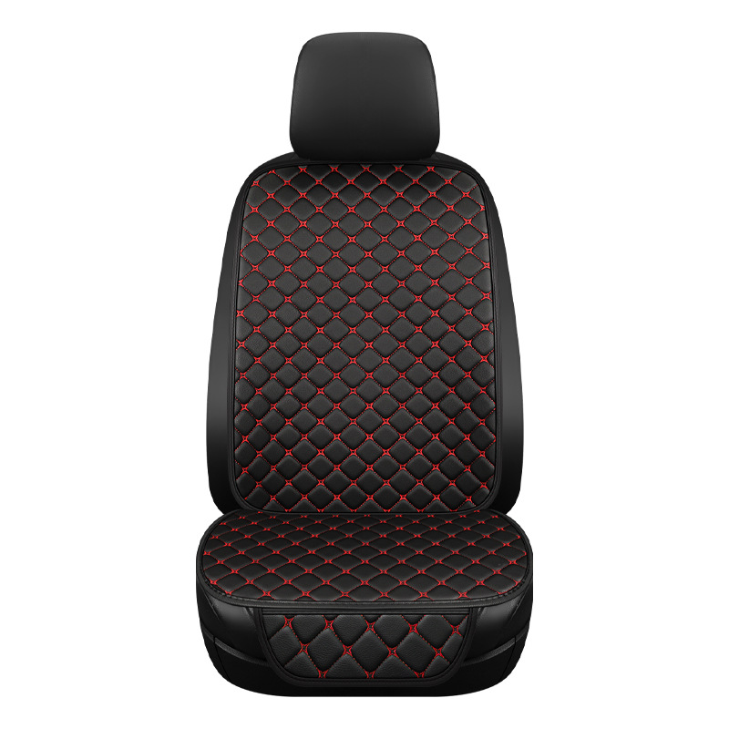 Cojín de asiento de automóvil transfronterizo, cojín de asiento de cuero de tres piezas, cojín de asiento de automóvil de cuero, asiento de automóvil general