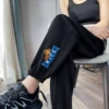 Nice bear's black pants thin
