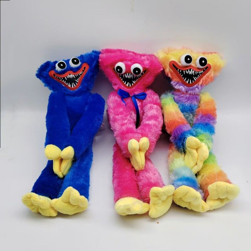 Big Blue Cat Bobby's Game Time Surrounding Doll Sausage Monster Doll Red Blue Monster Doll Blue Devil Plush Toy