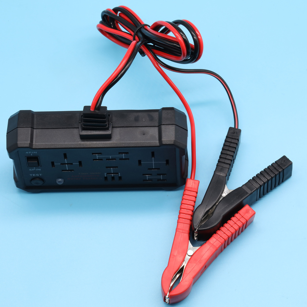 Car Fuse Box Relay Tester New Model 4-Pin 5-Pin Universal 12V/24V Relay Testing Tool