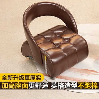 【加高正版溜溜凳】人休闲沙发椅客厅家用椅子靠背小凳子矮凳