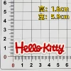 Hello kitty, red
