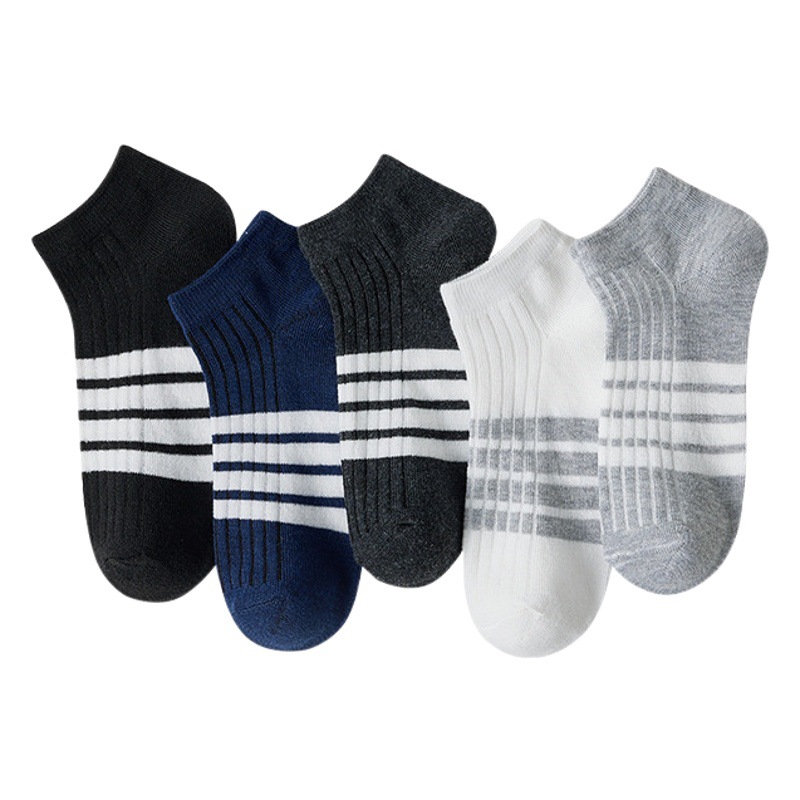 Calcetines calcetines de hombre desodorante absorbente de sudor calcetines cortos verano delgado bajo-top boca baja invisible barco Calcetines hombres de moda